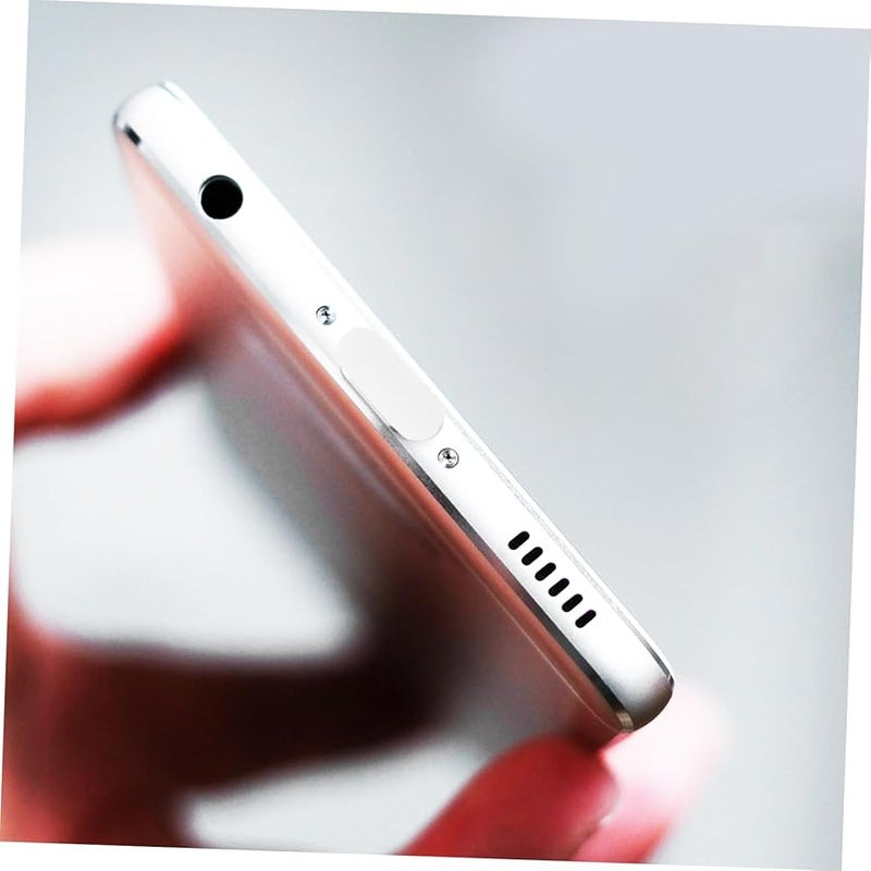 100 Pcs Transparent USB Port Dust Plugs Easy Installation Charging Port Stoppers For Phone - Image 4